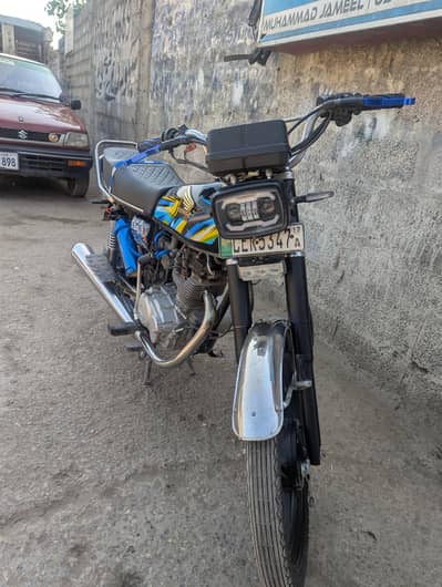 Honda 125 2017 model double saman