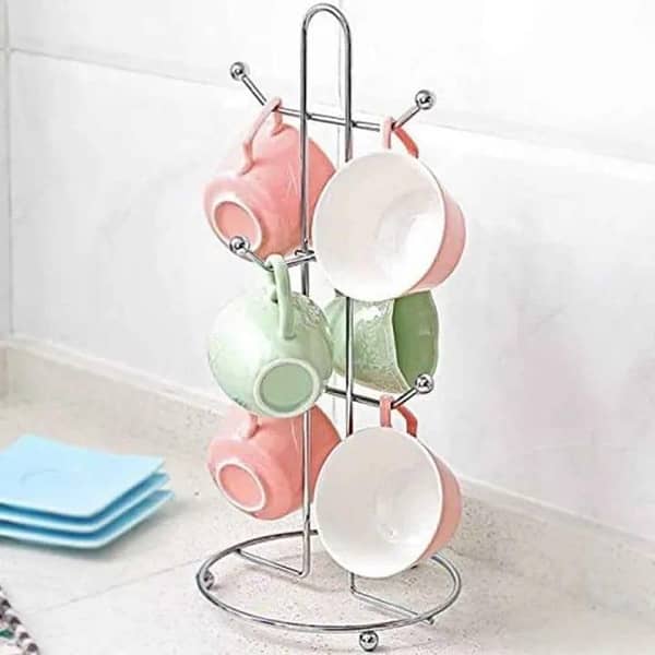 T   Mug Hanging Stand Stainless Steel