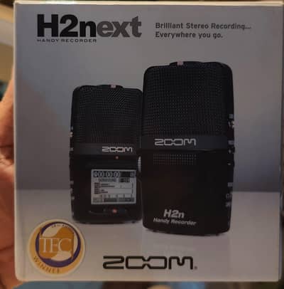 zoom H2n digital recorder