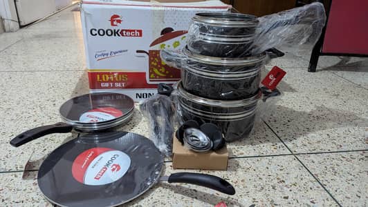Cooktech non stick cookware