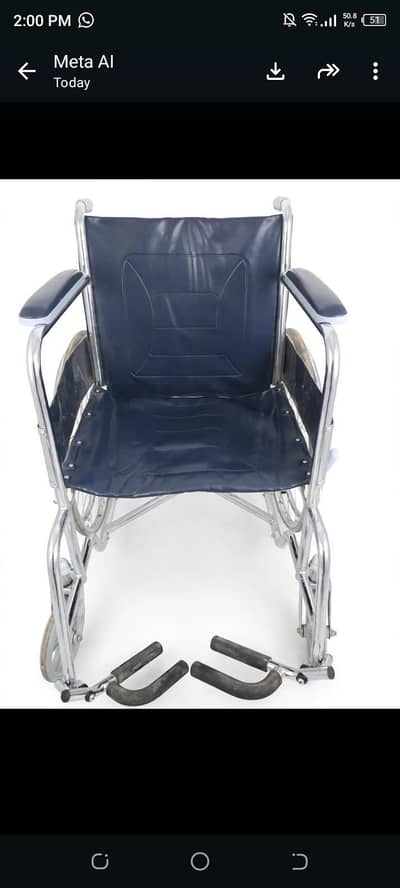 wheelchair for sale foldable and good condition - isalamabad