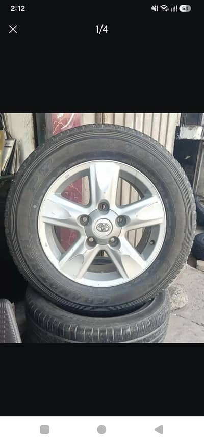 Toyota Land Cruiser Prado Tyres \ RIM | Car Tires All Brands, Used\NEW
