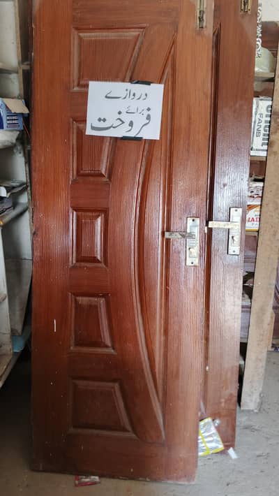Doors with locks  Only needs cleaning