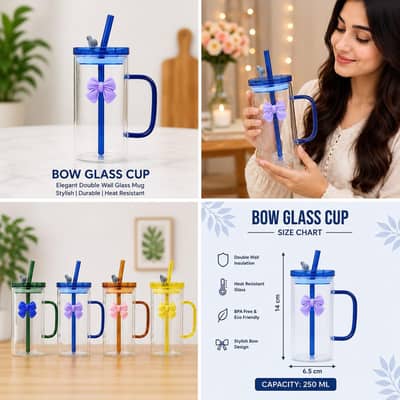Bow Glass & Sippers