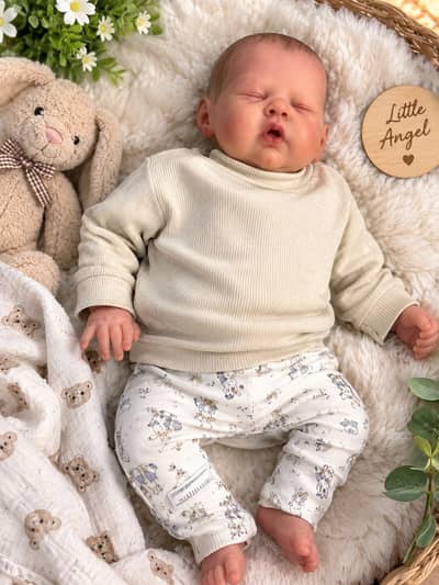 Reborn Baby Doll, Realistic Newborn Baby Dolls Soft Silicone