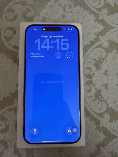 iPhone 17 Pro Max 256 gb non pta orange colour