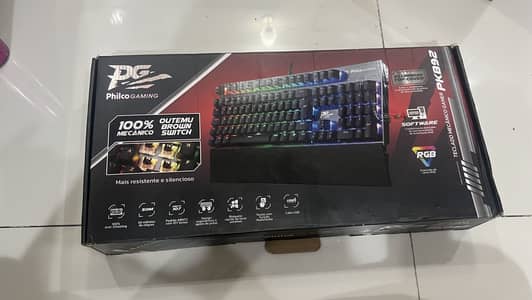 Philco Gaming Keybaord brown switch’s metal