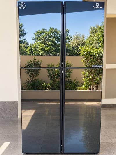 Dawlance Black Mirror Door Refrigerator – Inverter Technology
