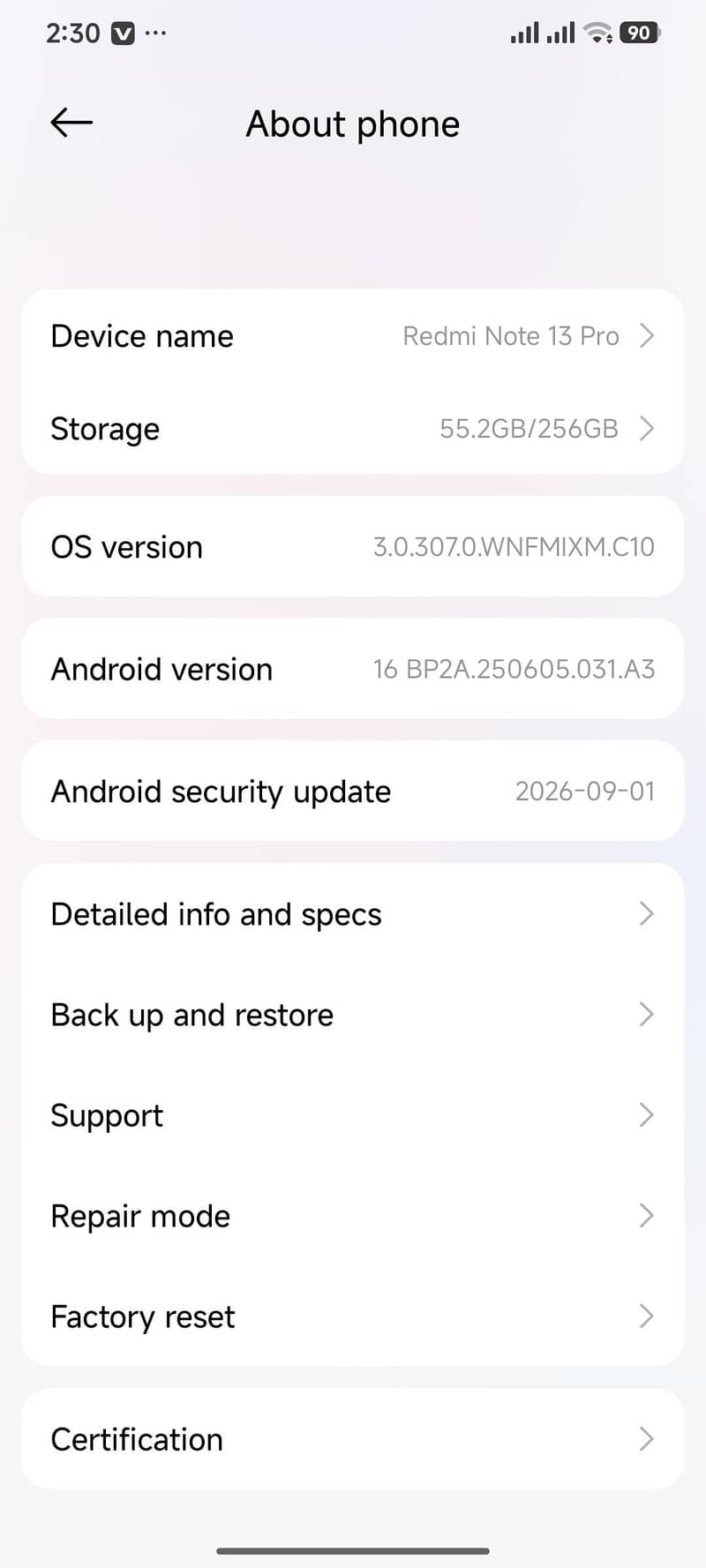 Xiaomi Redmi Note 13 Pro 6