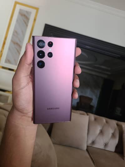 Samsung Mobile S22 Ultra 12/256 official pta