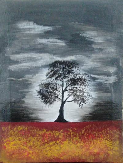 Aclyric painting