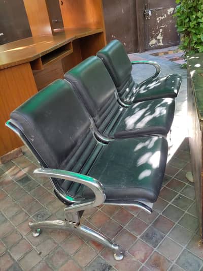 steel visitors chair