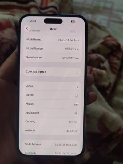 Apple iPhone 14 Pro Max jv LLA