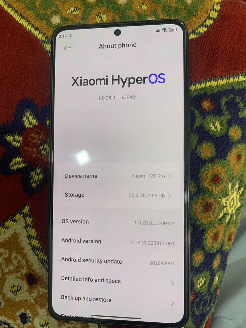 Xiaomi 12T Pro 5