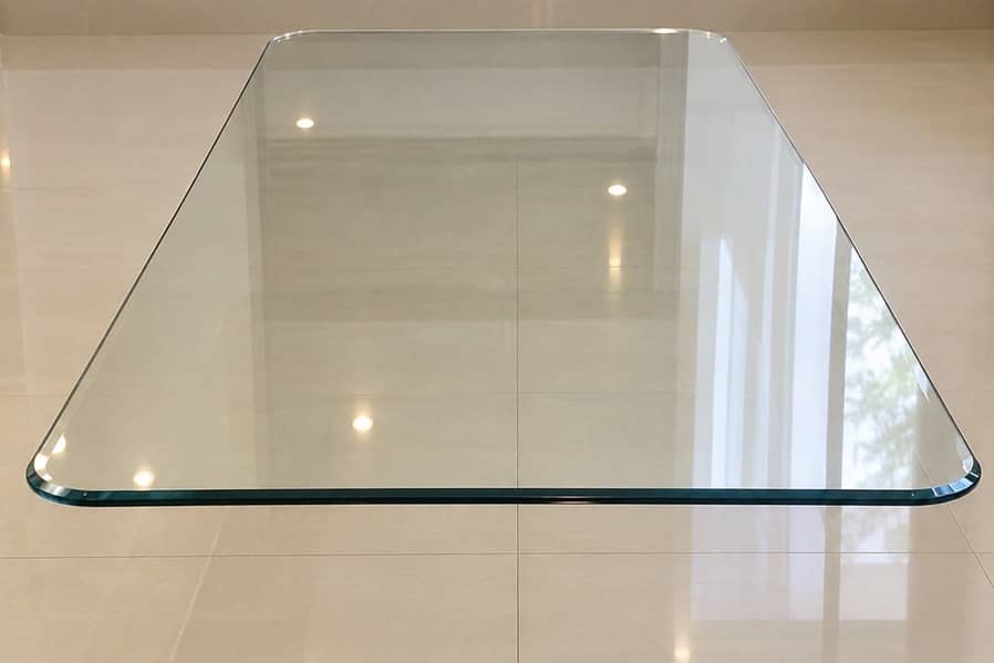Big size dining table glass 0
