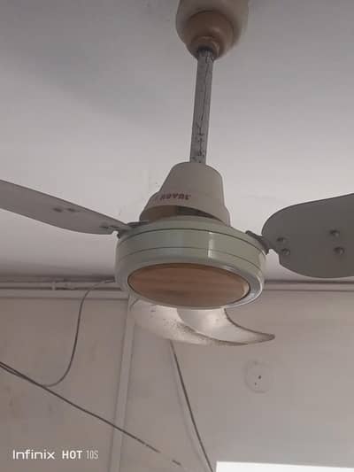 3 Fans Running Condition Urgent Sale