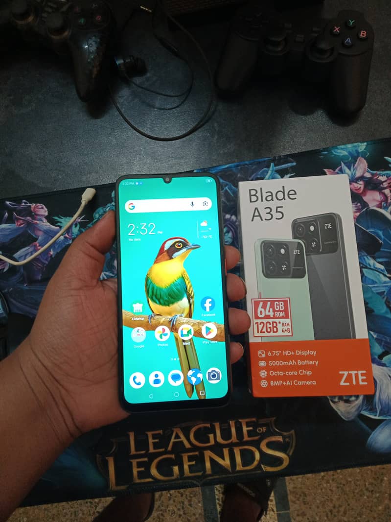 Zte Blade A35 4GB/64GB WITH WARRANTY BOX CALL-03127566633 - Mobile ...