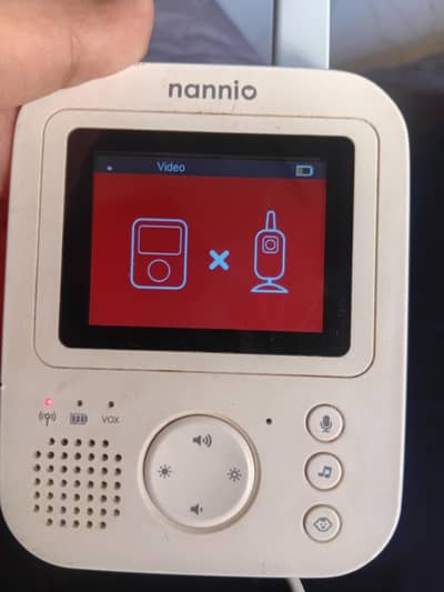 nannio baby monitor only parent unit screen ( good condition)