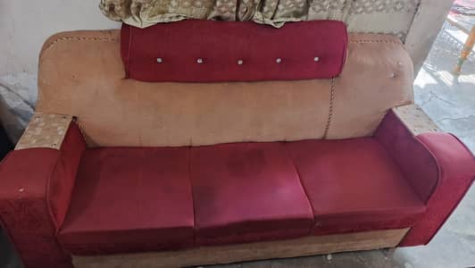 For Quick Sale - 6 Seater Sofa Set Normal Condition  DHA Lahore