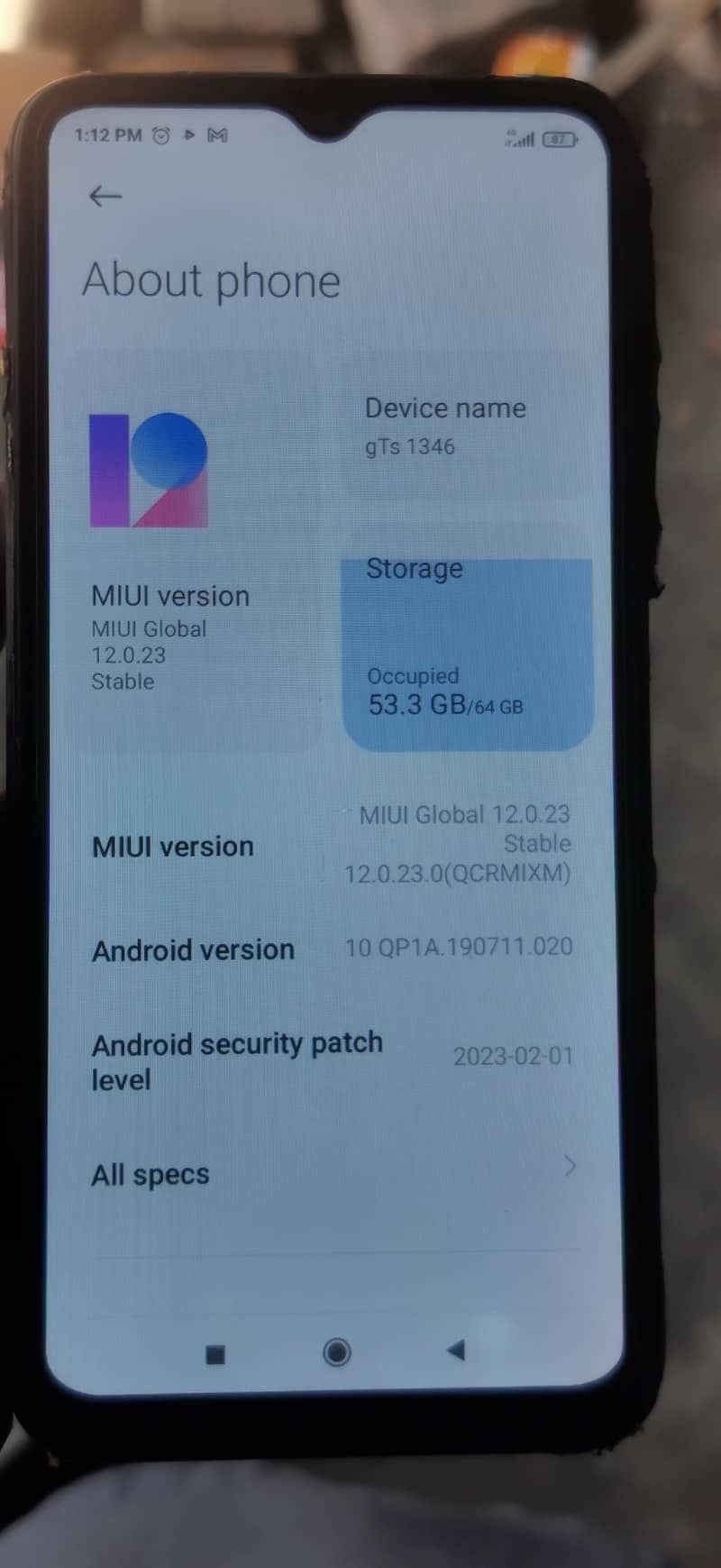 Xiaomi Redmi 9C 12