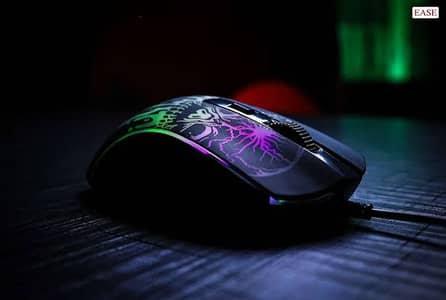 EASE EGM100 Pro Gaming Mouse | 3600 DPI | 4 Programmable Keys | RGB Li