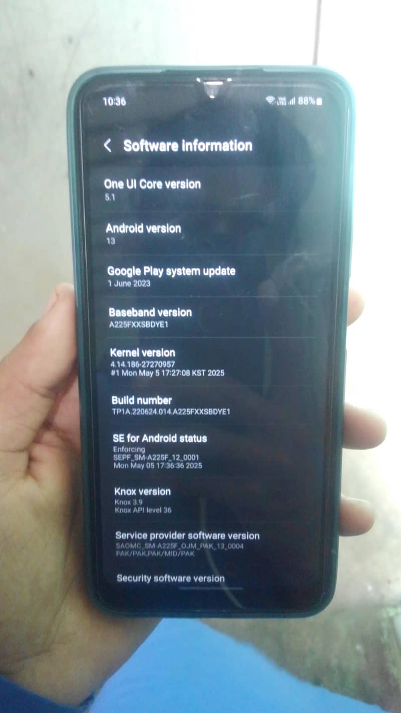 Samsung Mobile A22 0