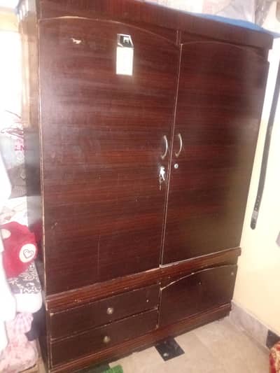 wood cupboard