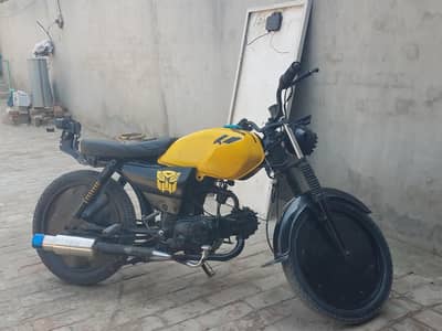 united 70 modified cafe racer