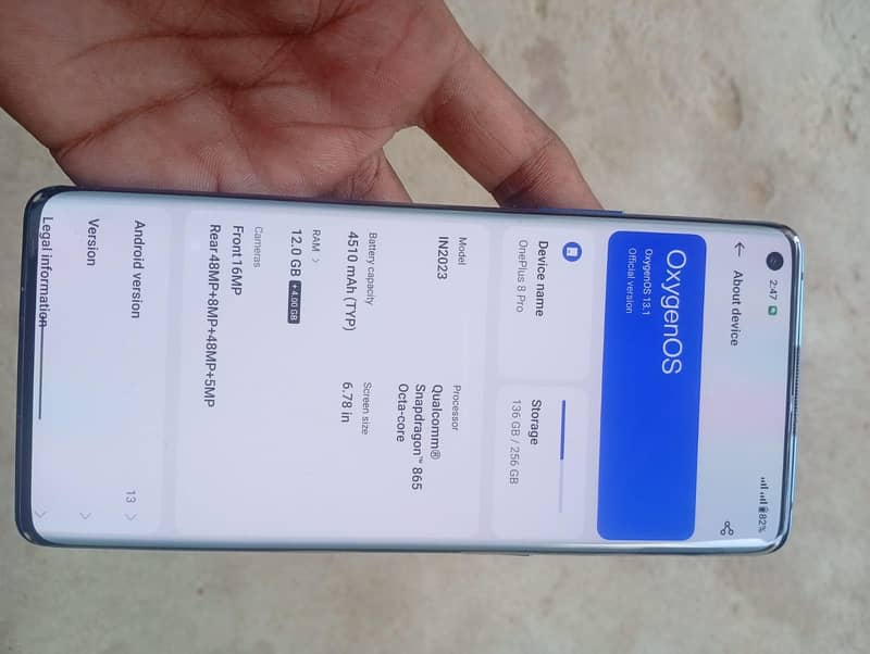 One Plus 8 Pro 2