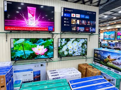 43 inch Samsung, TCL Smart 4k LED TV 3. years warranty O3O882O898O