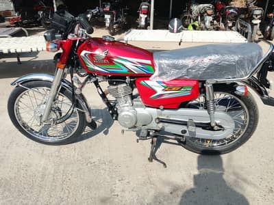 Honda CG 125 2023 modal Rawalpindi number
