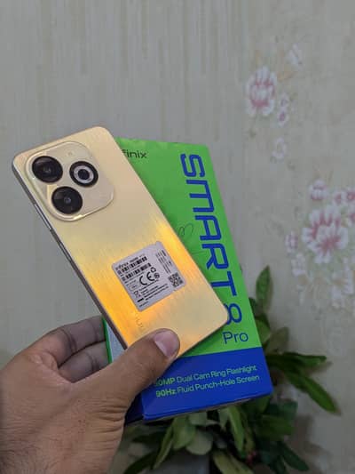 Infinix Smart 8 Pro  Complete Box