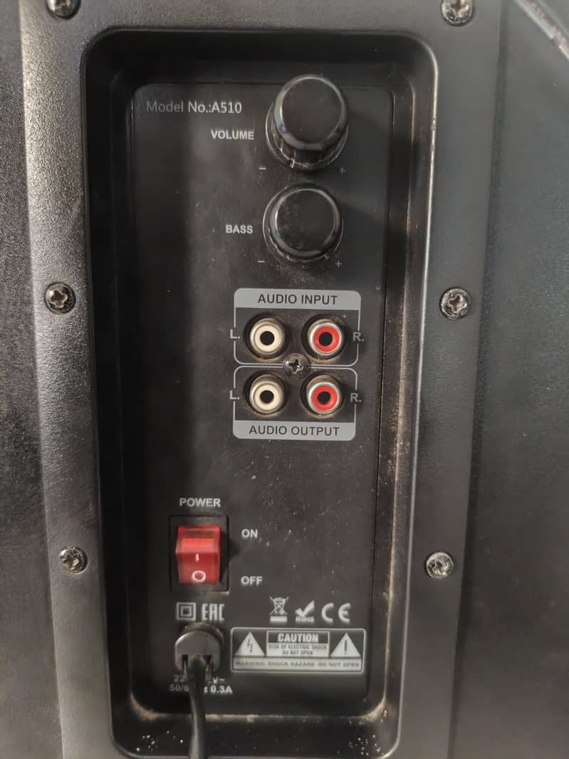 A510 2.1 Computer Multimedia Speaker 2