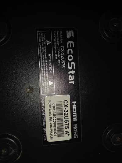 Eco star led 32"for sale