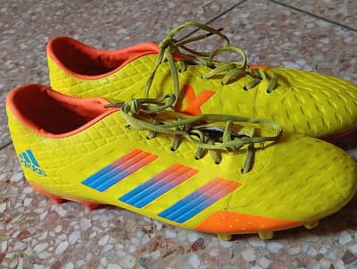 adidas football  studs shoes yellow