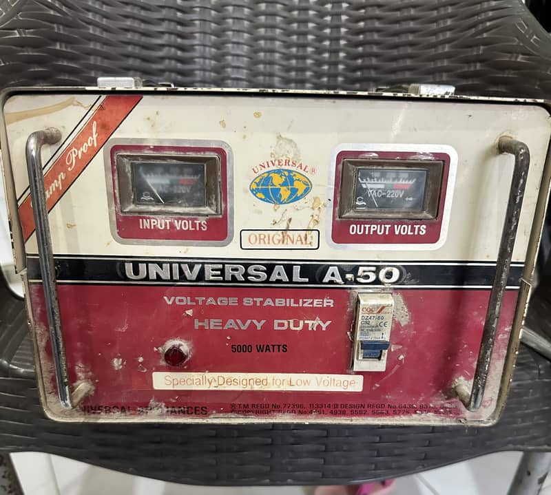 Universal Voltage Stabliser 1