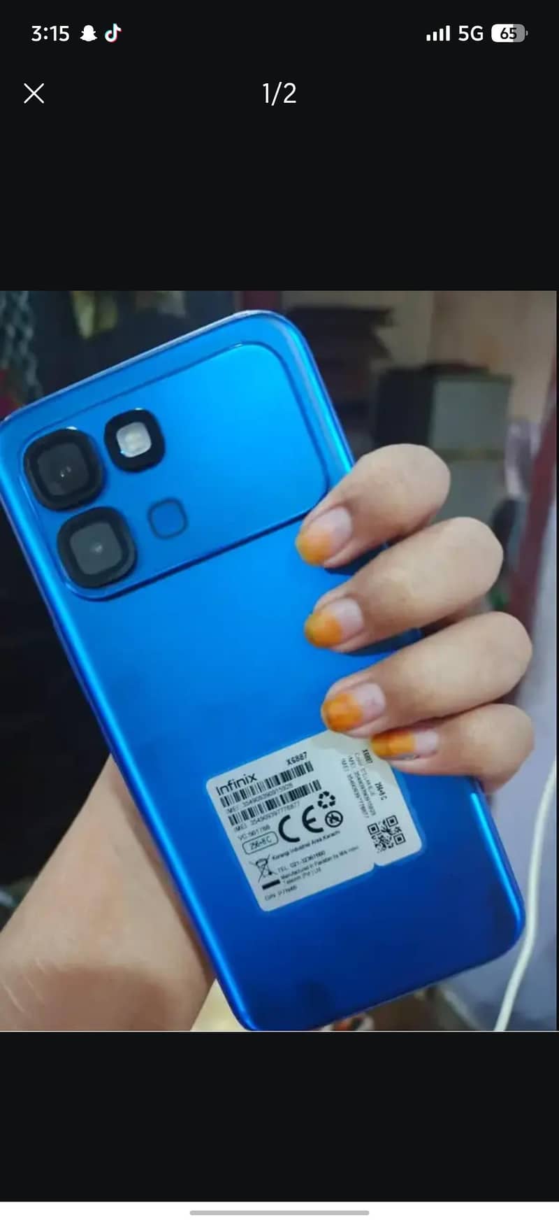 Infinix Note Edge 5G 1