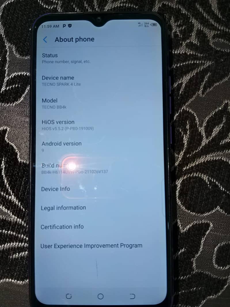 Tecno Spark 4 Lite 4
