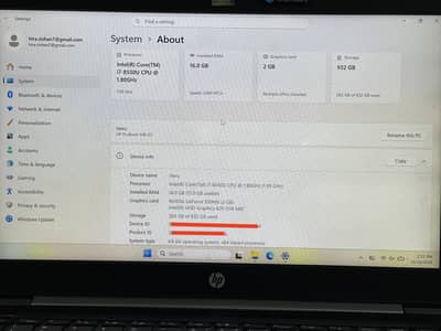 HP ProBook 440 G5 i7 8th Gen | 16GB RAM | 128GB NVMe + 1TB HDD | 2GB N