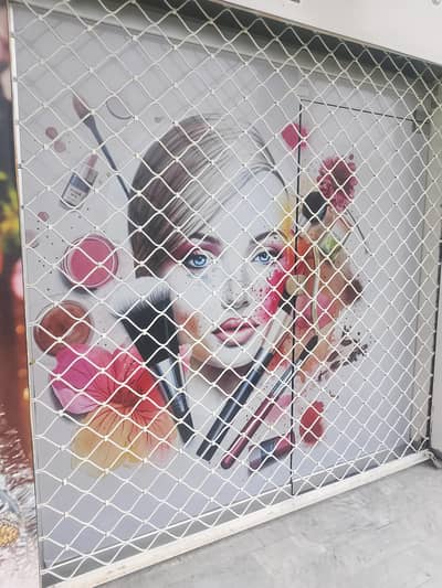 Jaali shutter just new 8×7 feet size and one sethi