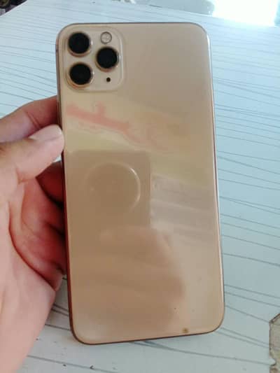 Apple iPhone 11 Pro Max PTA approved . Condition 10/9 . Golden color