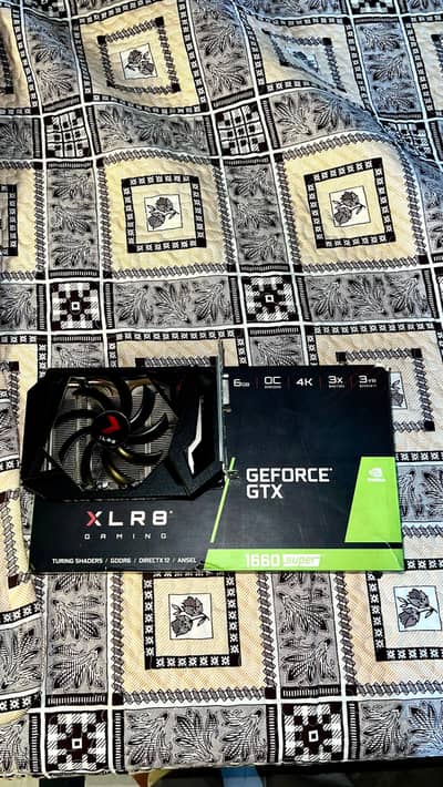 1660 super 6gb ddr6 xlr8 pny