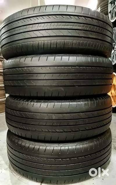 Set of Goodyear 225/55R19 Tires – Low Mileage / Great Condition