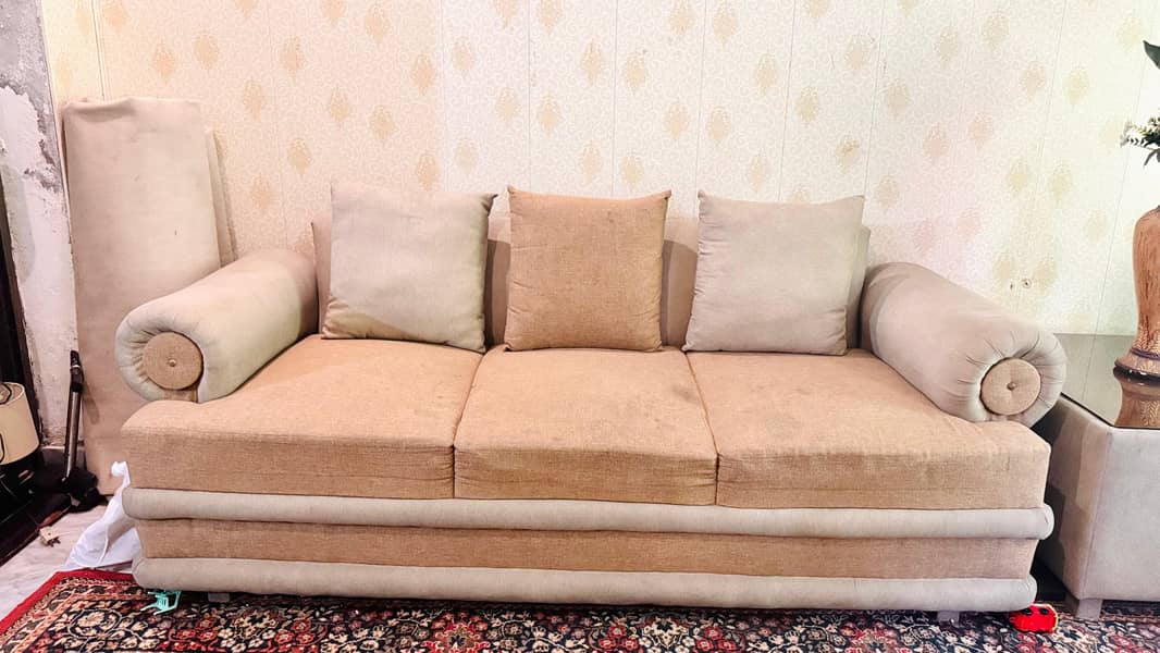 sofa set  with table and Dewan 2
