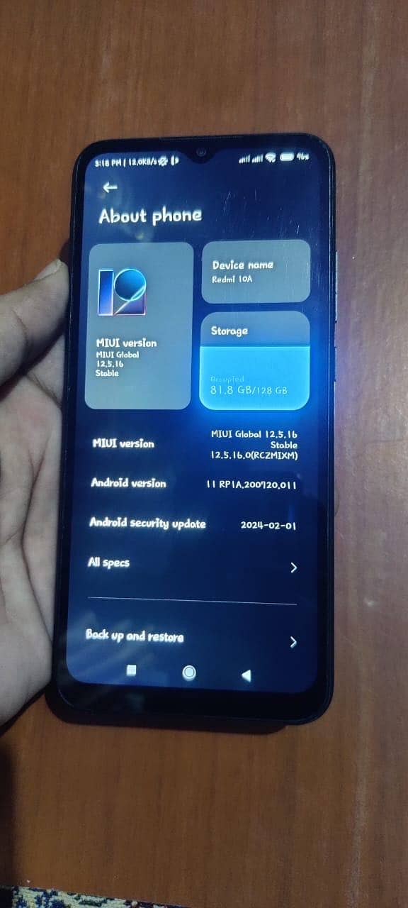 Xiaomi Redmi 10A 3