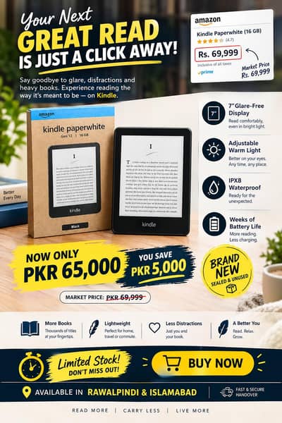 Kindle Paperwhite 12th Gen 16GB