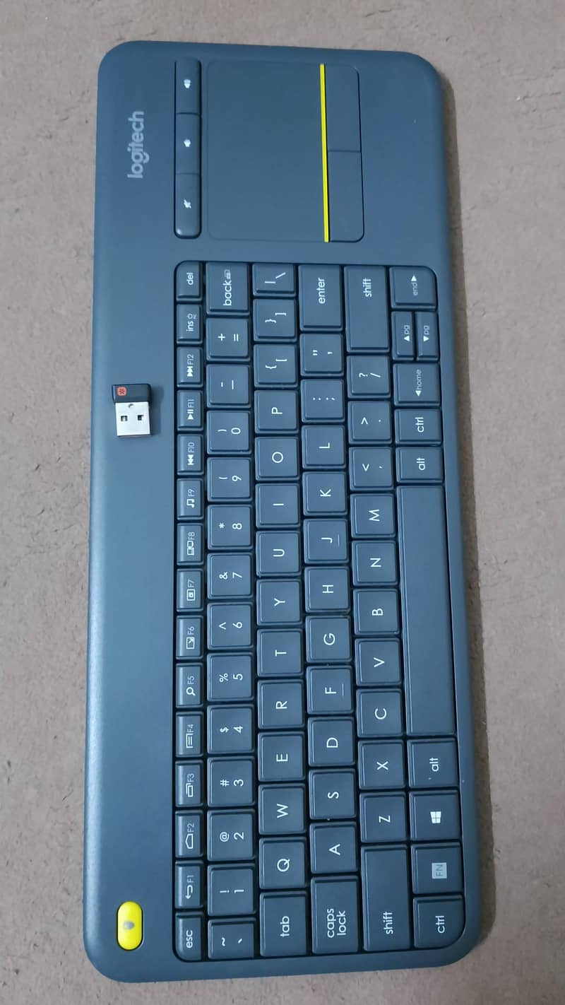 LOGITEC TOUCHPAD KEYBOARD K400+ 7