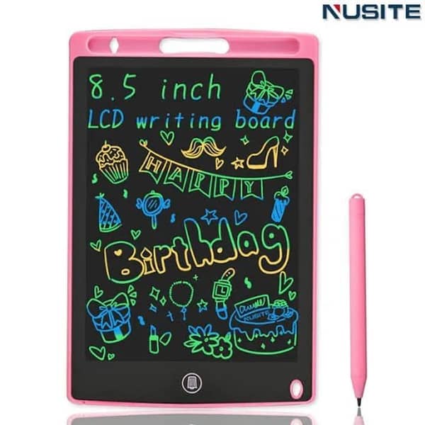 T  LCD Writing Tablet, Single Color Drawing Tablet with Protect Cover, Kids Drawing Pad 8.5 Inch Doodle Board, Toddler Boy and Girl Learning Toys Gift for 3 4 5 6 Years Old