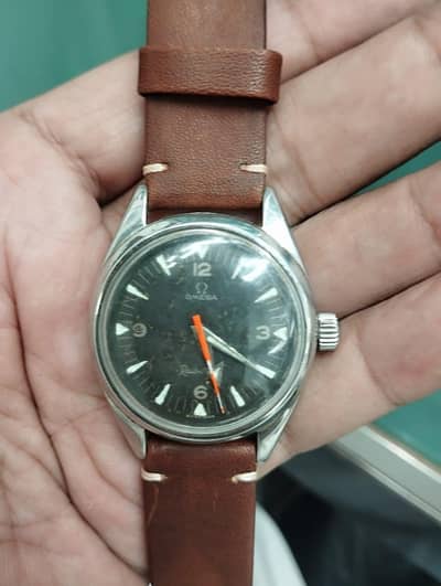 omega Rail Master head only rare bukhari watch rolex cartier piaget