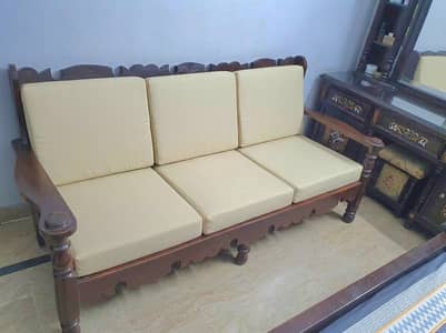 Pure Sheesham Sofa Set - 5 Seaters